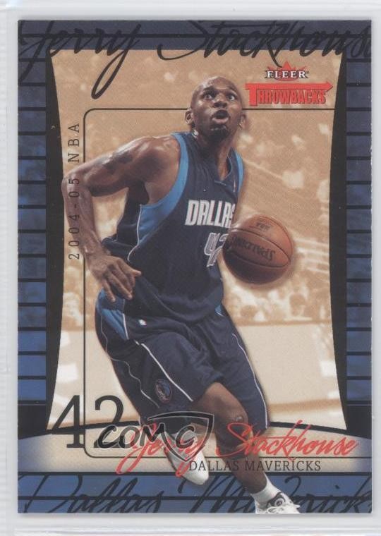 2004-05 Fleer Throwbacks Jerry Stackhouse #65 0a1