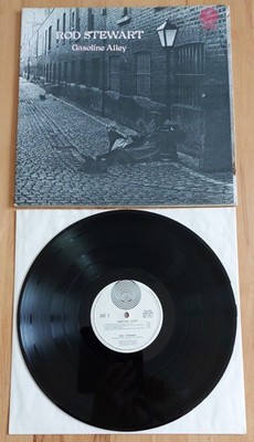 ROD STEWART : GASOLINE ALLEY : LP : RARE VERTIGO SWIRL FRANCE 1970 NICE COPY 