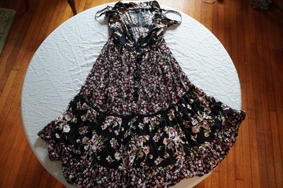 Flowers Dress B.O.G Collective Women's Size M