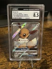 Pokémon TCG Eevee GX Black Star Promo Tag Team #SM242 GX CGC 8.5