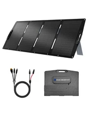 200W Portable Solar Panel, Foldable Solar Panel Charger 12BB with Adjustable ...