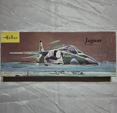 Heller Jaguar A 1:50 Flugzeugbausatz Kunststoff ungebaut-OVP!