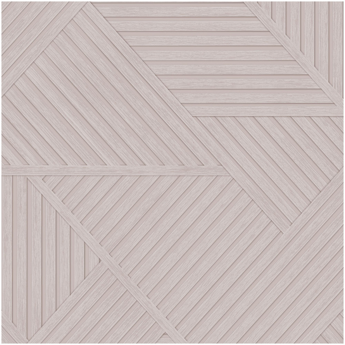 Geometric Wood Effect Wallpaper Light Pink Panel Design Modern Feature Wall