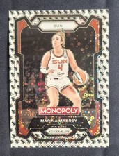 Marina Mabrey Monopoly Man Prizm 2024 Panini Monopoly WNBA Basketball Card