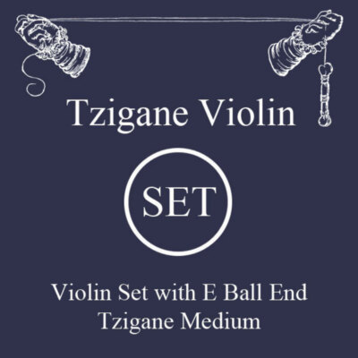 LARSEN Tzigane Violin Medium 4/4 Set E-A-D-G