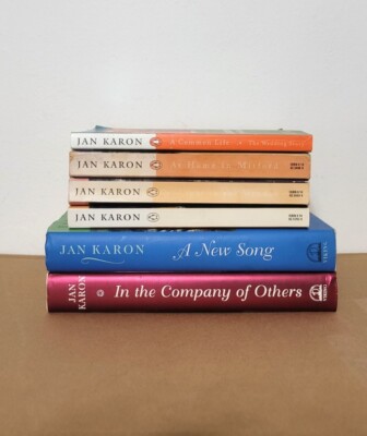 Jan Karon Books LOT OF 6 Romance Novels Father Tim New Song Mitford 1,2,3,6