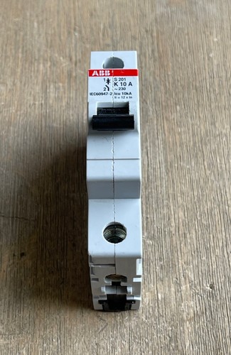 ABB S201 K10A CIRCUIT BREAKER 1 POLE 10A - Picture 4 of 4