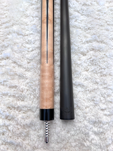 Jacoby Pool Cue con albero in carbonio V4 (ebano e diaspro sanguinoso) CUSTODIA RIGIDA GRATUITA E TAPPI - Foto 15 di 17