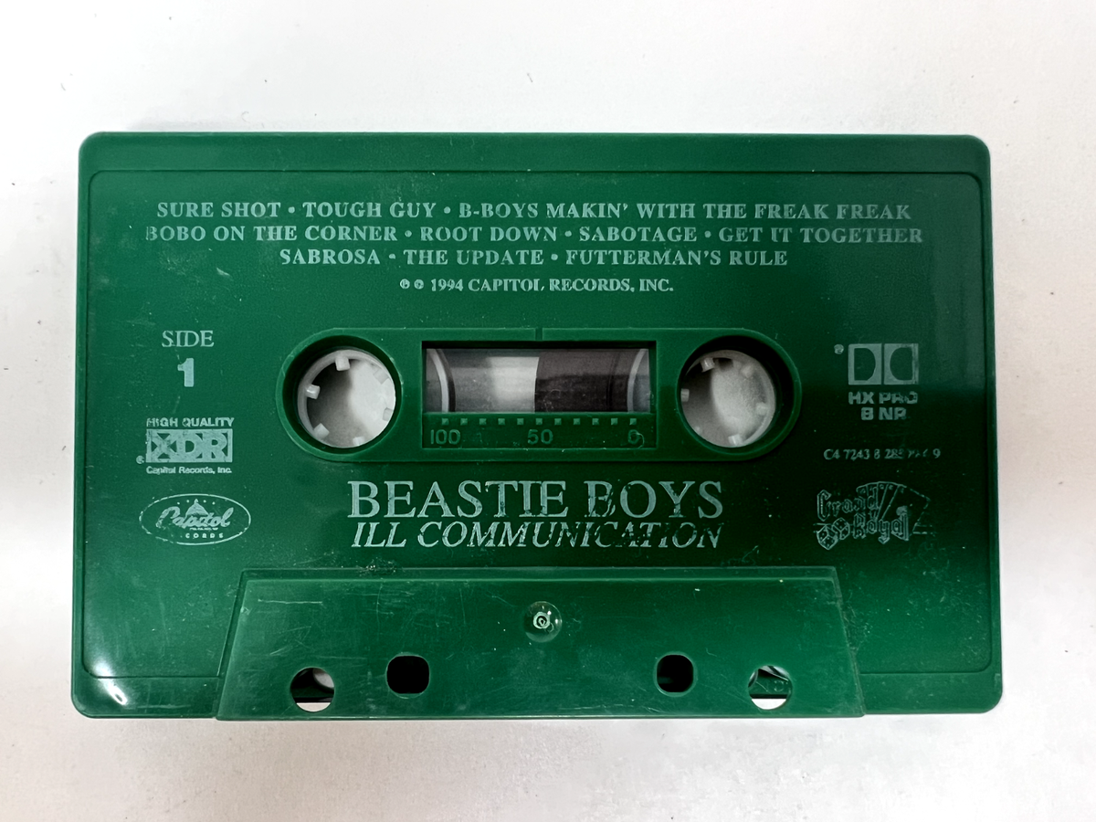 Beastie Boys Ill Communication Green Cassette 1994 Capitol *NO