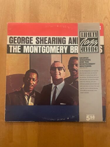 GEORGE SHEARING AND THE MONTGOMERY BROTHERS Vinyl REISSUE LP OJC w/OBI Jazz NM