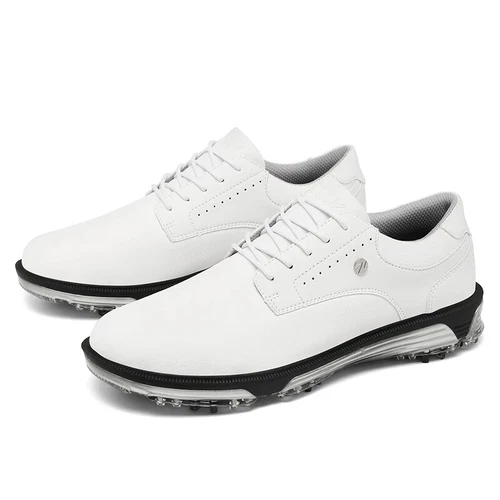 Herren Wasserdicht Golfschuhe Golf Sport Turnschuhe Outdoor Wandern Schuhe Schwarz - Bild 23 von 28