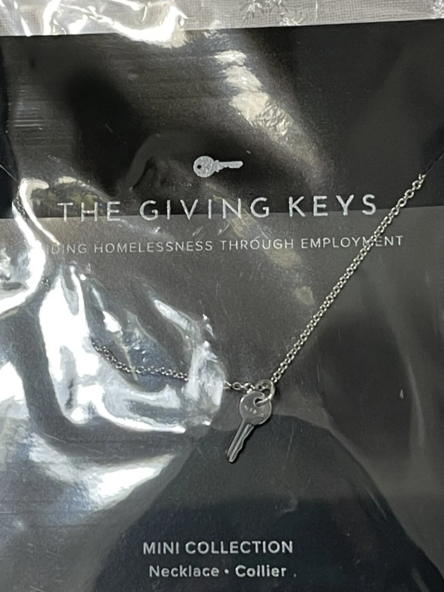 The Giving Keys Mini Key Necklace 16