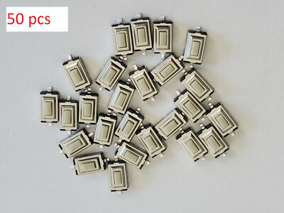 50Pcs Touch Micro Switch 3X6X2.5MM SMD White Button Head