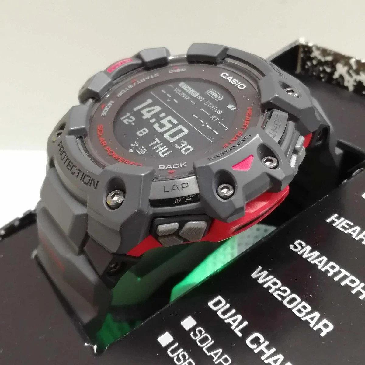 CASIO G-SHOCK Watch GBD-H1000-8JR G-SQUAD Step Tracker Bluetooth Mobile Link GPS