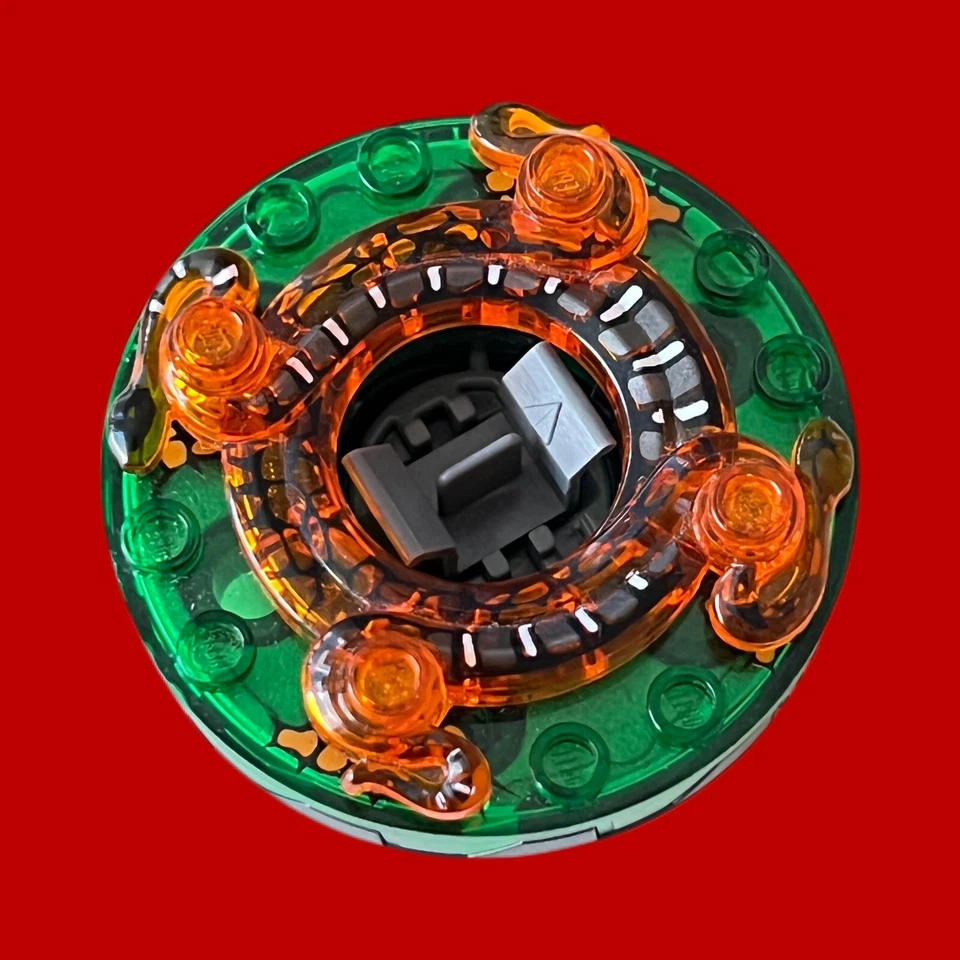 Minifigura genuina Lego Ninjago 9591 Snike con mayal con púas Foto 3 de 4