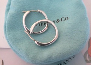 Square Cushion Pierced Hoop Earrings 