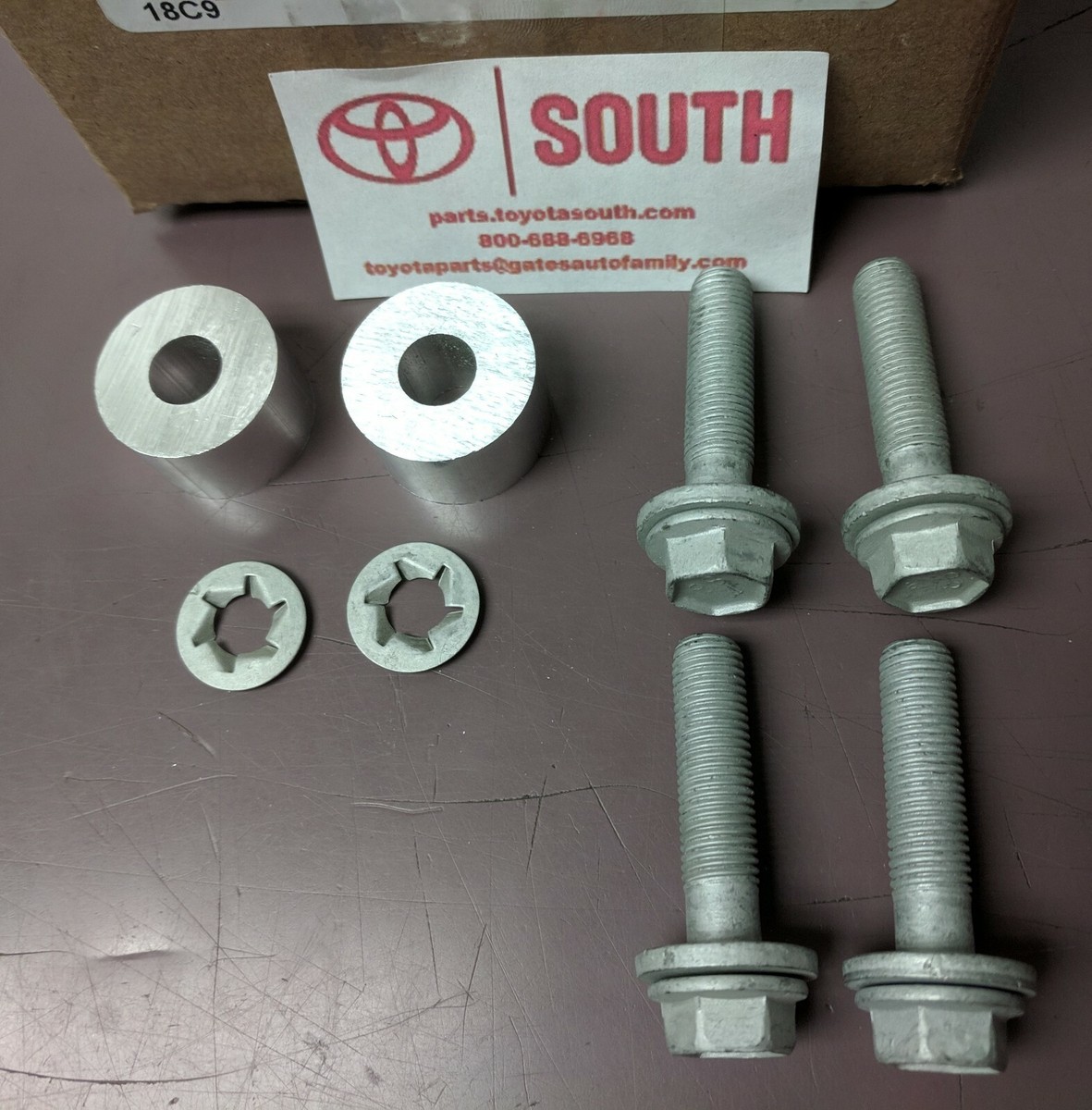 NEW Toyota OEM TRD Skid Plate Mounting Hardware Kit 14-19 4Runner