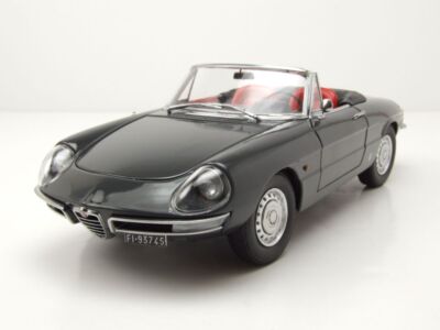 Alfa Romeo 1600 Duetto Spider 1966 grau Modellauto 1:18 Touring Modelcars