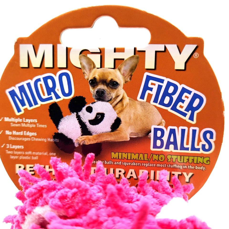 Tuffy Mighty Jr Micro Bola Conejo Chirriante Peluche Tirador y Agitador Perro Juguete 9" Foto 3 de 4
