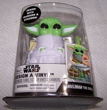 Star Wars Mandalorian the Child Design A Vinyl Craft Set w/Stickers  Markers