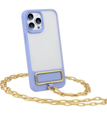 CUSTYPE iPhone 13 Pro Max Case with Stand and Crossbody Case Shockproof  Lanyard | eBay
