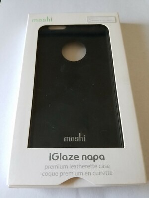 Moshi iGlaze Napa Premium Leatherette Case Apple iPhone 6 Plus/6s Plus - Black