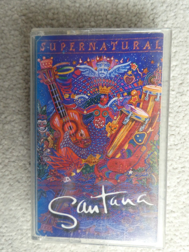 MUSIC CASSETTE: SANTANA: "SUPERNATURAL", ARISTA RECORDS - Picture 2 of 8