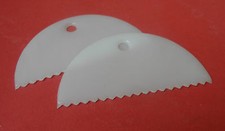 Adhesive Spreader - small 90 MM X 45 MM BULK pack of 100 plastic glue spreaders