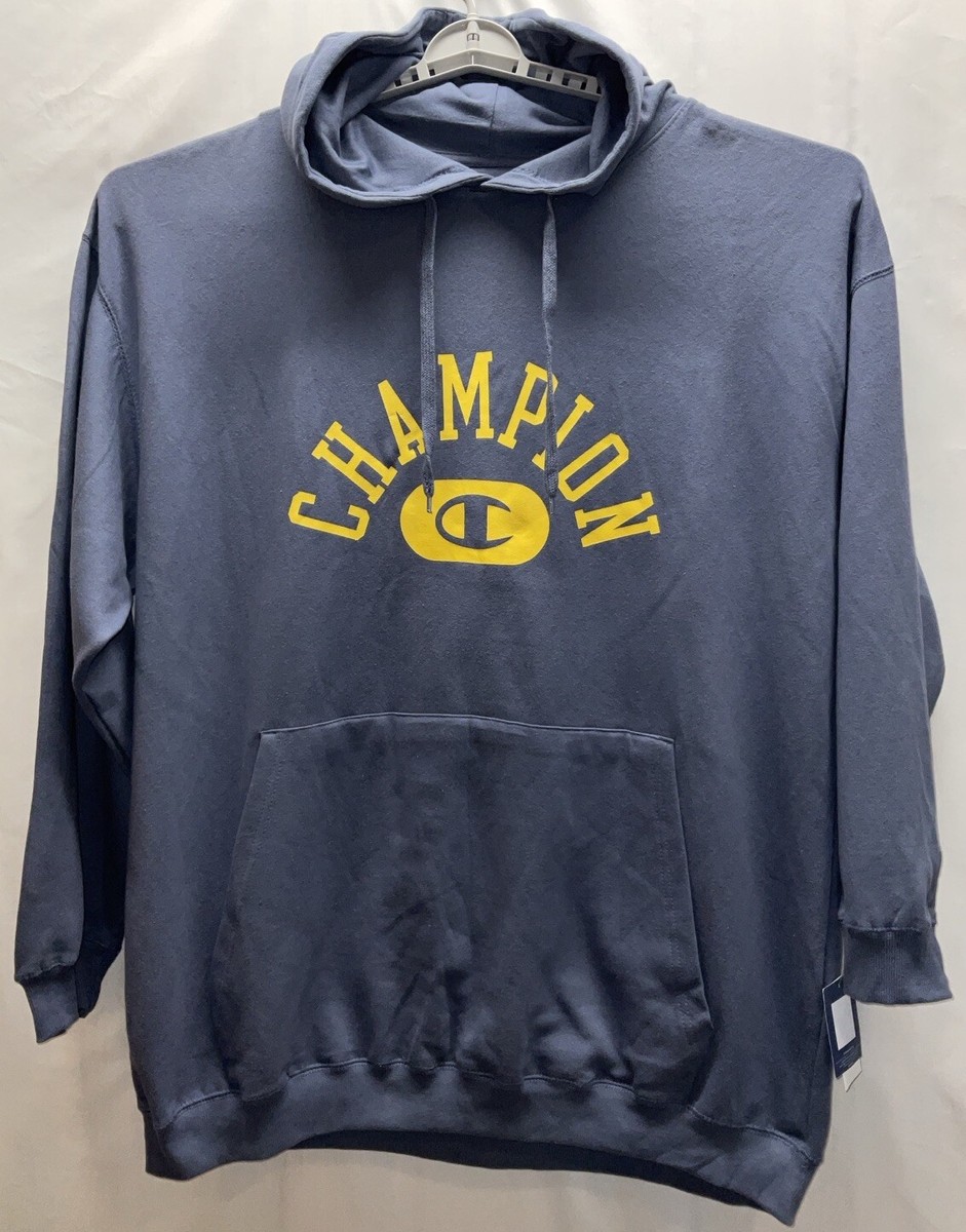 Hoodie Champion Plus Size Mens Champion Powerblend Fleece C Logo