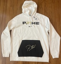 Nike Men's Coach Prime Deion Sanders 2.0 Club Fleece Pullover Hoodie NWT Large L