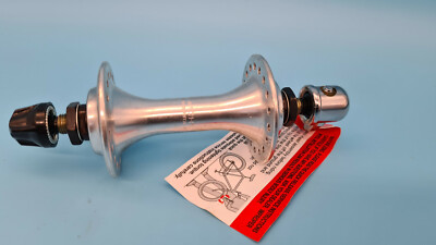 Nabe VR - front hub Miche 100 mm polish quick release 36 Loch made in Italy NOS
