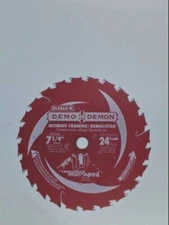 Diablo D0724D 7 1/4" 24 Teeth Framing/Demolition Circler Saw - Blades