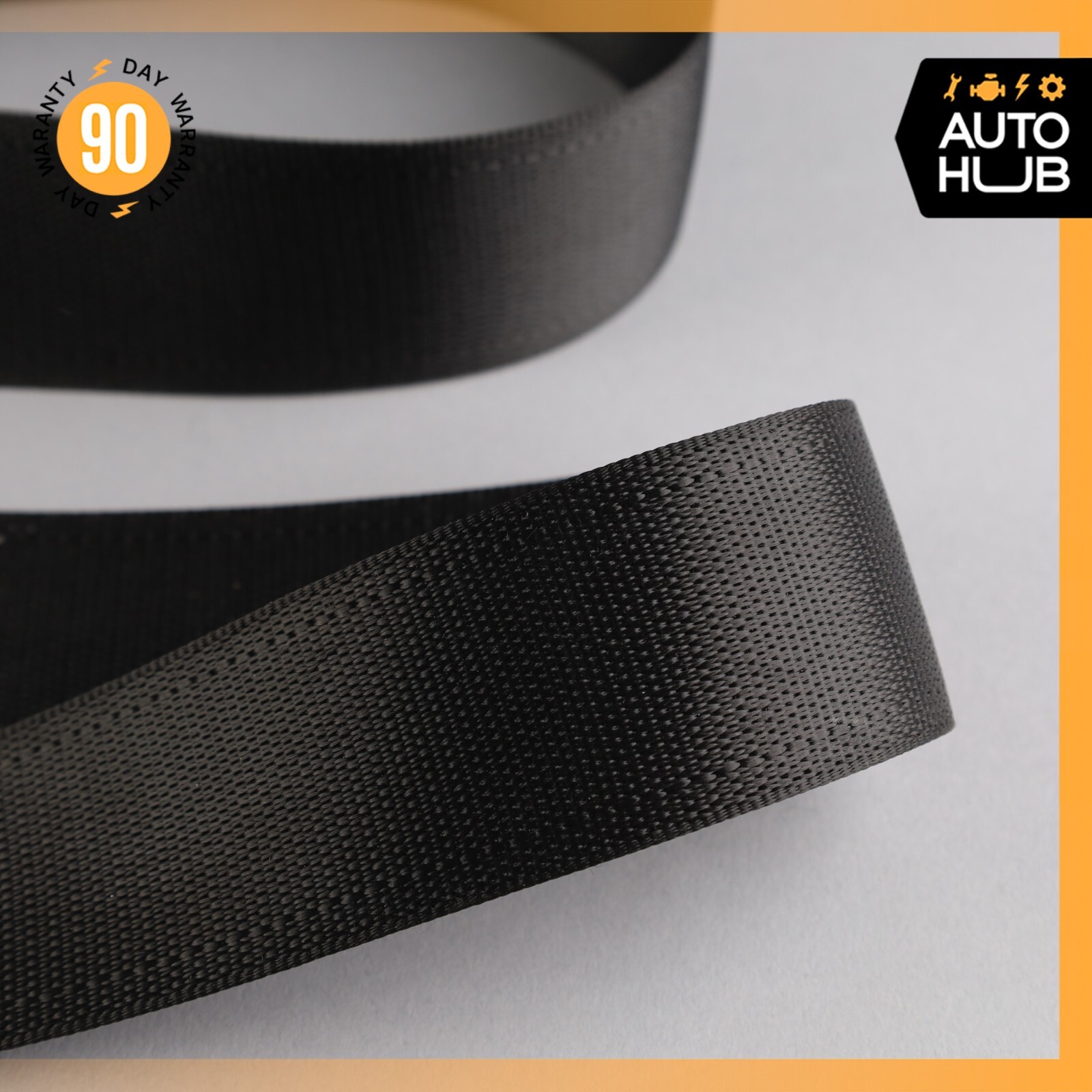 09-13 Maserati Quattroporte S M139 Rear Left or Right Side Seat Belt Black OEM