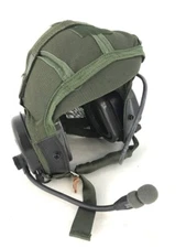 Large CVC Military Combat Vehicle Crewman Tanker Helmet Liner W/ Comms Bose NOS