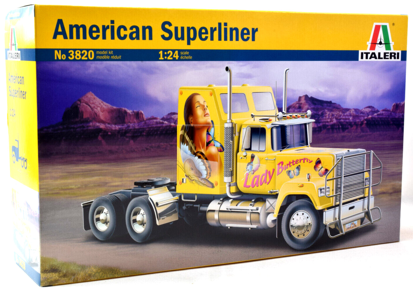 Набор пластиковых моделей грузовиков Italeri American Superliner 1/24 3820