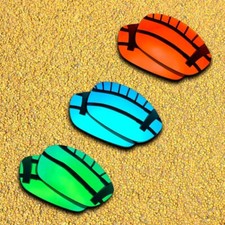 3Pairs Lenses Replacement for-Arnette Stance AN4020 Polarized-Ice Blue Red Green