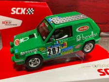 SCX 1/32 Scale Analog Fiat Panda - Dakar with lights- New U10498X300