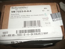 TAC VB-7223-0-4-4 VALVE BODY 1/2" FULL PORT 2-WAY STEM UP CLOSED 4.4 Cv - 2 AVAI