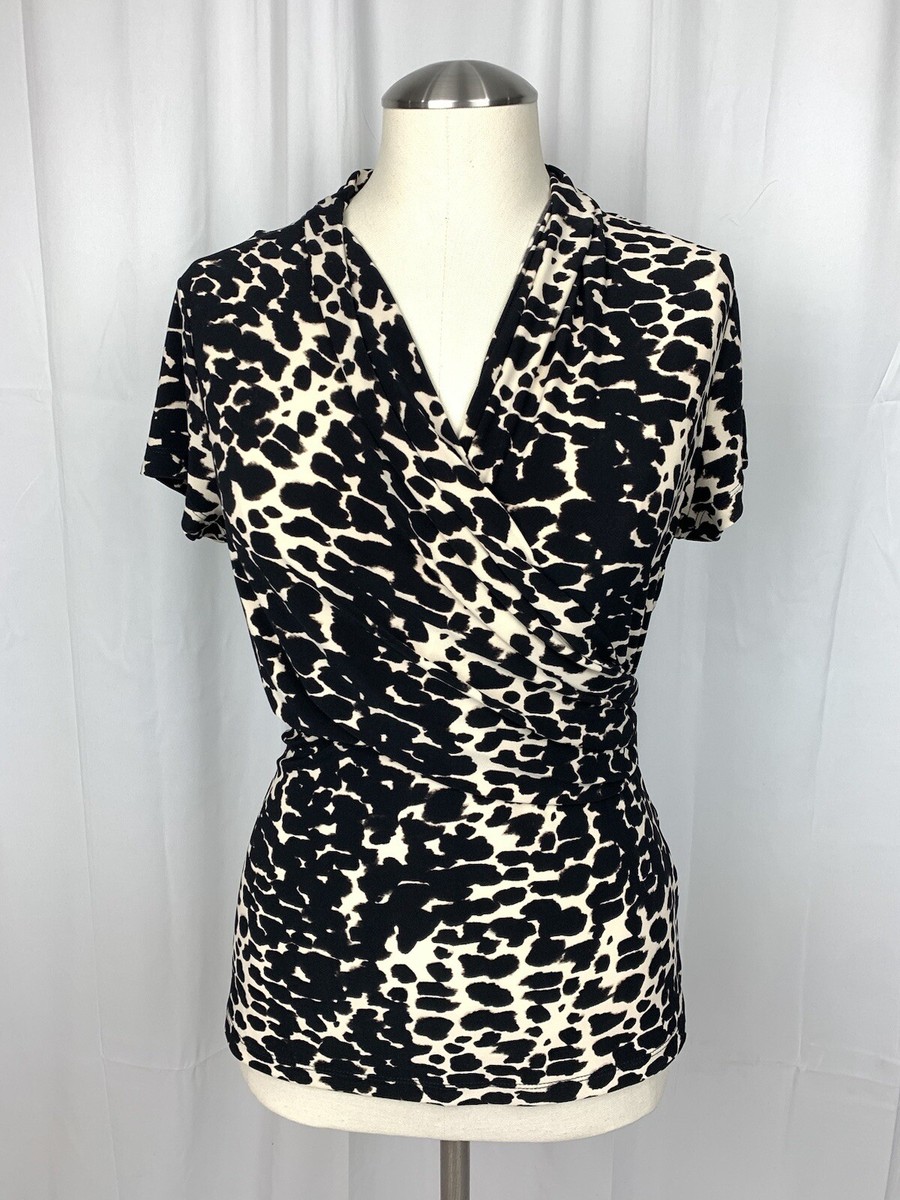 dkny wrap top