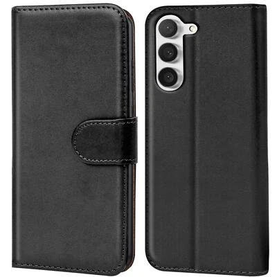 COOLGADGET Funda protectora para móvil Samsung Galaxy S23 plegable Book Cover Flip Case estuche