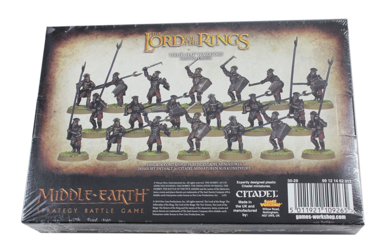 Thumbnail - Uruk-hai Krieger, Der Herr Der Ringe, Games Workshop, Neu/ovp