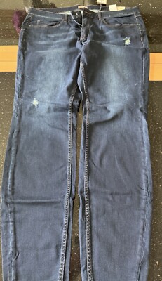 Triangle s.Oliver Stretch Damen Jeans regular Fit Grösse 54/34 NEUdunkelblau