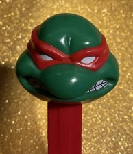 TMNT TEENAGE MUTANT NINJA TURTLES RAPHAEL ORIGINAL 2005 PEZ CANDY DISPENSER CSTR