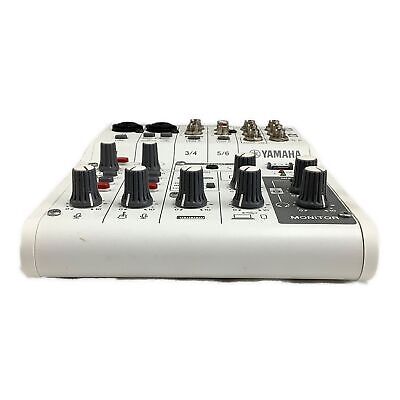 YAMAHA AG06MK2 White 6-Channel Mixer Live Streaming Audio YAMAHA AG06MK2 White 6-Channel Mixer Live Streaming Audio