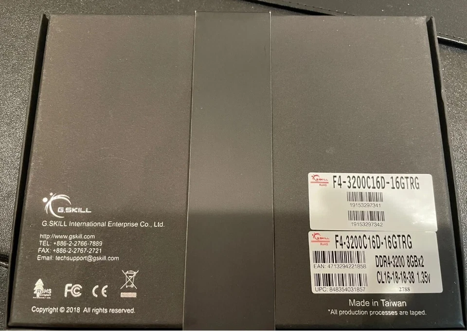 G.SKILL Trident Z Royal Series 32GB (2 x 16GB) RAM DDR4 4000 F4-3200 - Image 2 of 3