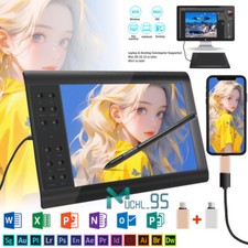 Graphics Drawing Tablet with Battery-Free Stylus for Mac, Windows PC and Android