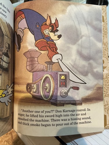 A Little Golden Book Disney’s Tale Spin Ghost Ship Andrew Helfer - Picture 7 of 9