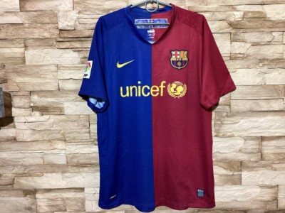 【美品】バルセロナ 2008/2009 ナイキ ホーム ユニフォーム 長袖 Ｍ NIKE FCバルセロナ 08/09 ユニフォーム ホーム 長袖▽＃10