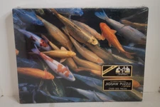 Vintage 1982 Springbok 500 Pc Puzzle How Goldfish Came to Be New Sealed 18 x 23"