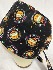 Men/Women Surgical Scrub Cap Lined SW 100 Cotton